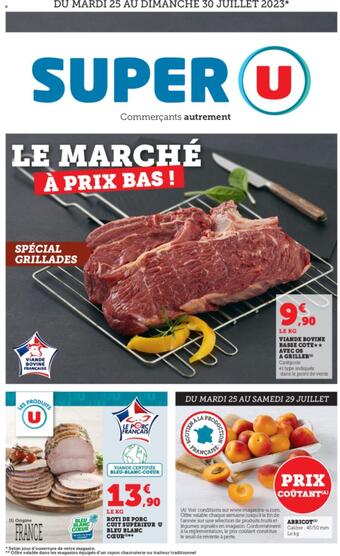 Du 25 au 30 juillet