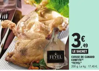 Cuisse de canard confite feyel 