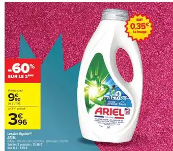 Ariel lessive liquide 