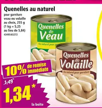 Quenelles de volaille 