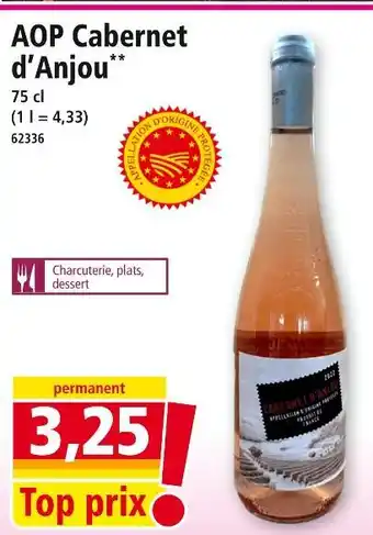 Aop cabernet d'anjou 