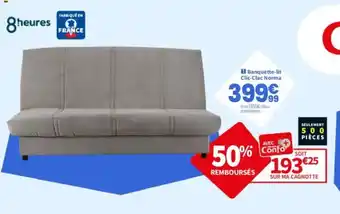 Banquette-lit clic-clac norma 