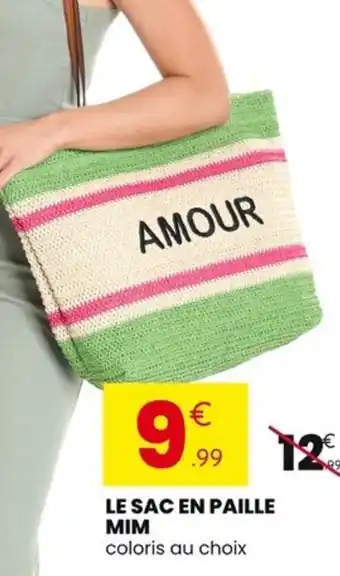 Le sac en paille mim 