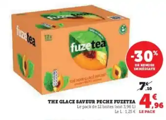 The glace saveur peche fuzetea 