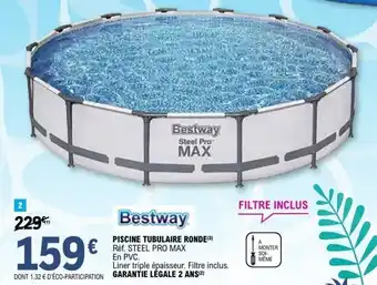 Piscine tubulaire ronde 