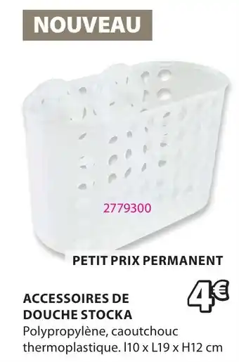 Accessoires de douche stocka 