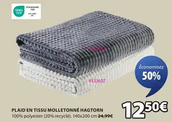Plaid en tissu molletonné hagtorn 