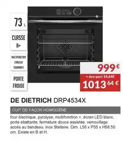 De dietrich drp4534x 