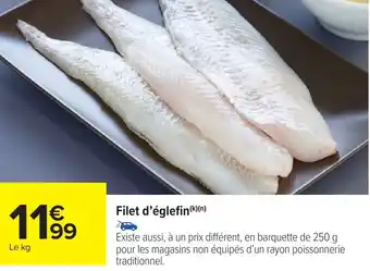 Filet d'églefin 