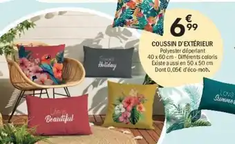 Coussin d'extérieur 