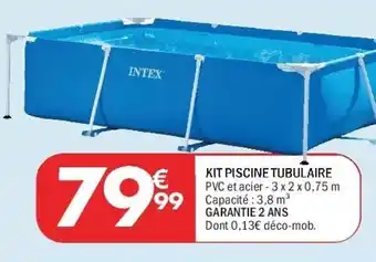 Intex kit piscine tubulaire 