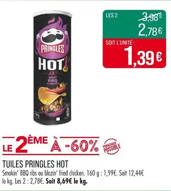Tuiles pringles hot 