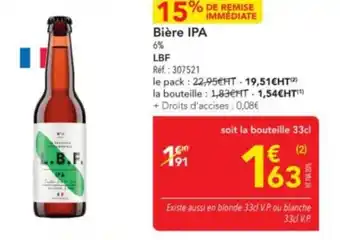 Lbf bière ipa 