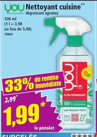 You nettoyant cuisine 