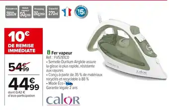 Calor fer vapeur 
