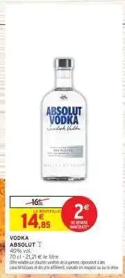 Vodka absolut 