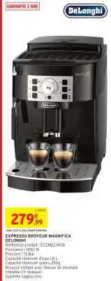 Expresso broyeur magnifica delonghi 