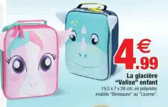 La glacière valise enfant 