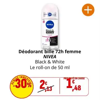 Déodorant bille 72h femme nivea 