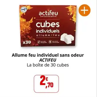 Allume feu individuel sans odeur actifeu 