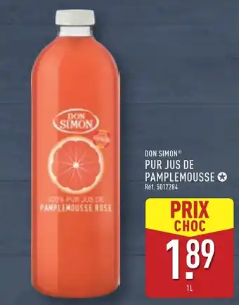 Don simon pur jus de pamplemousse 