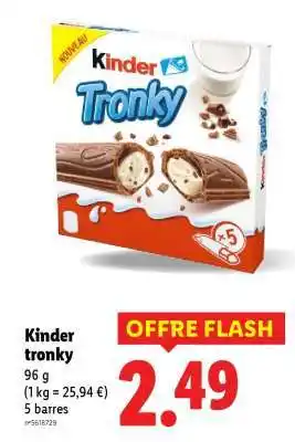 Kinder tronky 