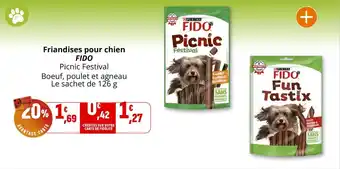 Friandises pour chien fido 