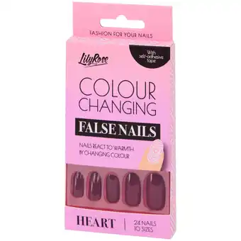 Faux ongles qui changent de couleur 
