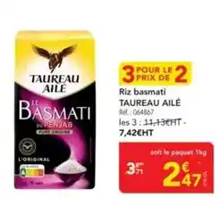 Taureau ailé - riz basmati 