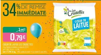 Les crudettes coeur de laitue 