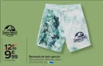 Bermuda de bain garçon 