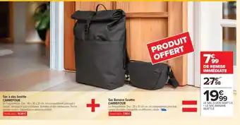 Sac à dos seattle + sac banane seattle 