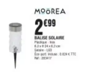 Balise solaire 