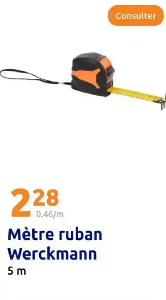 Werckmann mètre ruban 