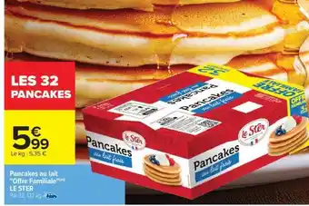 Les 32 pancakes 