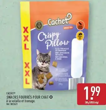 Cachet snacks fourrés pour chat 