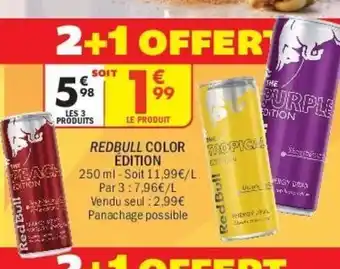 Redbull color edition 