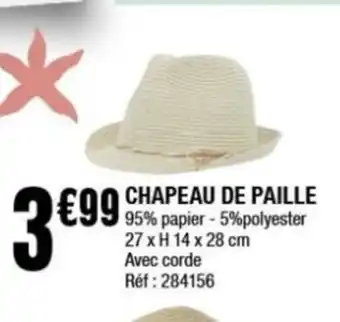 Chapeau de paille 