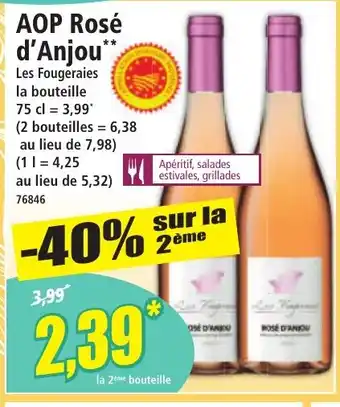 Aop rosé d'anjou 