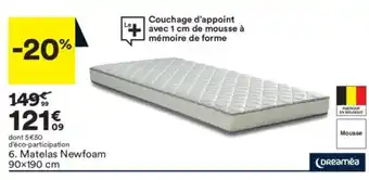 Matelas newfoam 