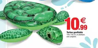 Tortue gonflable 