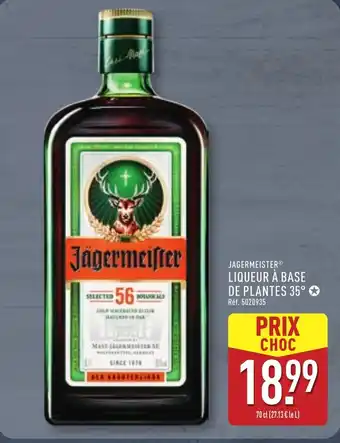 Jagermeister liqueur à base de plantes 35° 