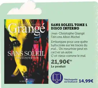 Sans soleil tome 1 disco inferno 