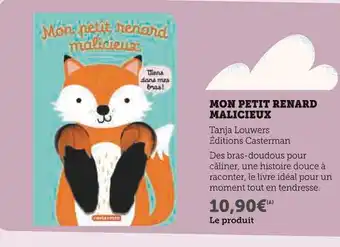 Editions casterman mon petit renard malicieux 