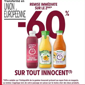 Innocent sur tout 