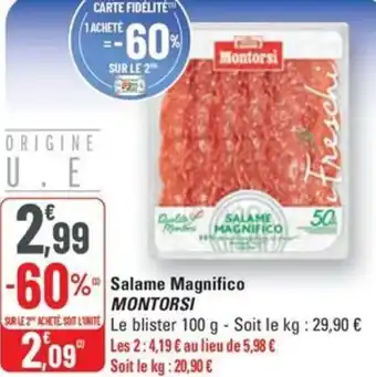 Salame magnifico montorsi 