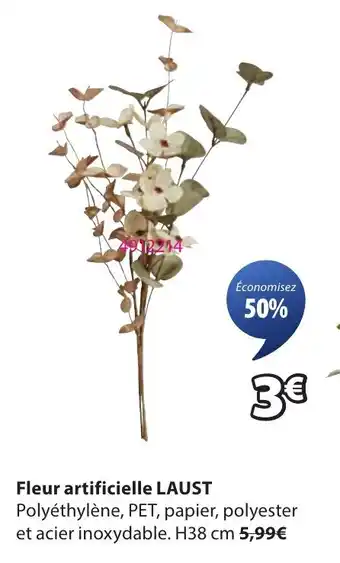 Laust fleur artificielle
