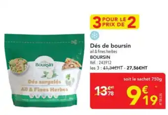 Boursin dés de boursin