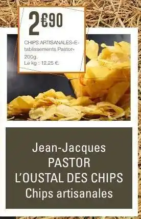 Chips artisanales etablissements pastor