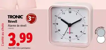 Tronic réveil